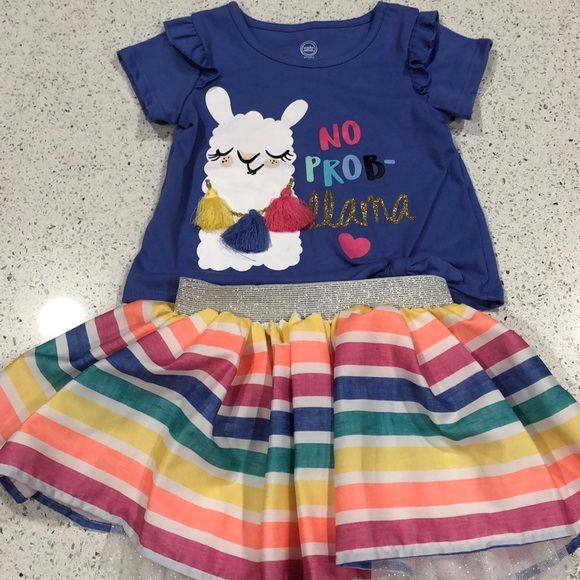 wonder nation Other - 2 T WonderNation No Probllama outfit.